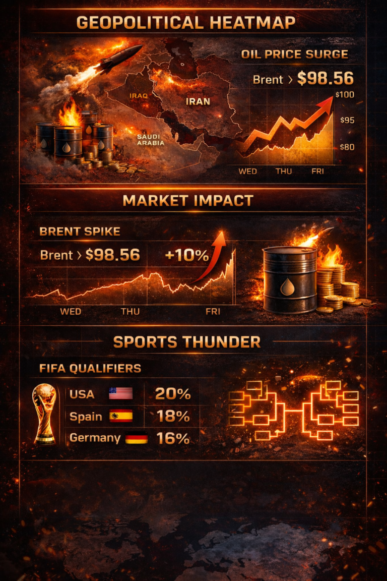 Global Events March 2026: Oil & Sports