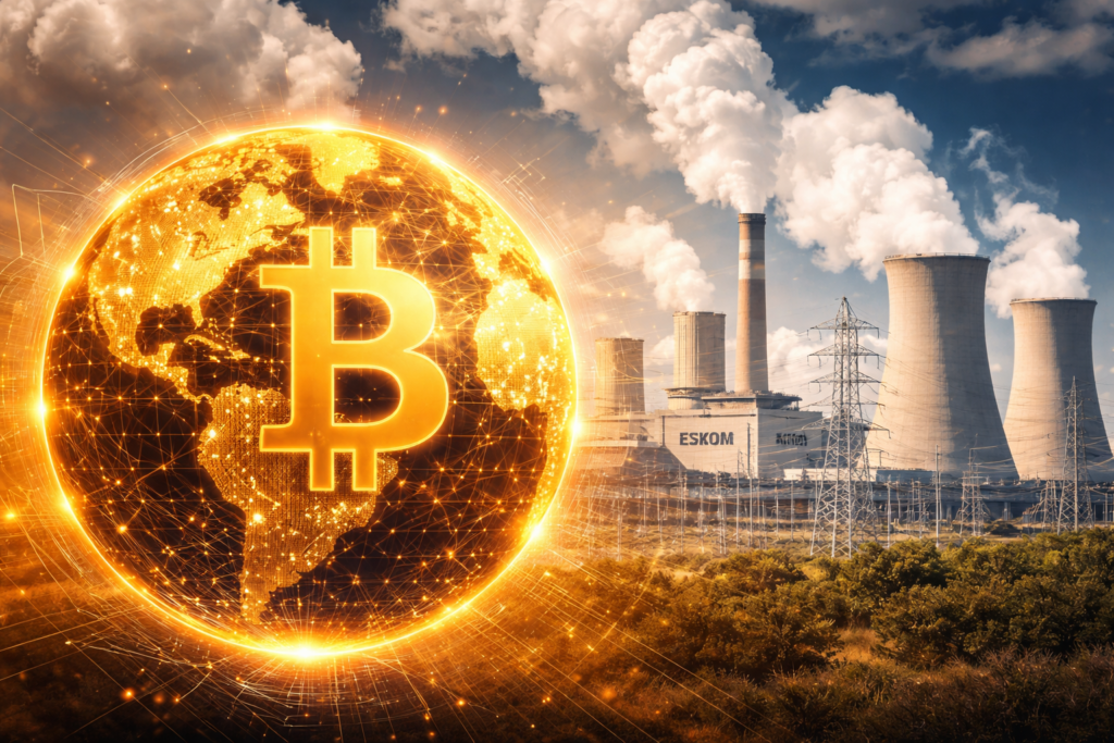 Eskom Bitcoin mining global prediction market
