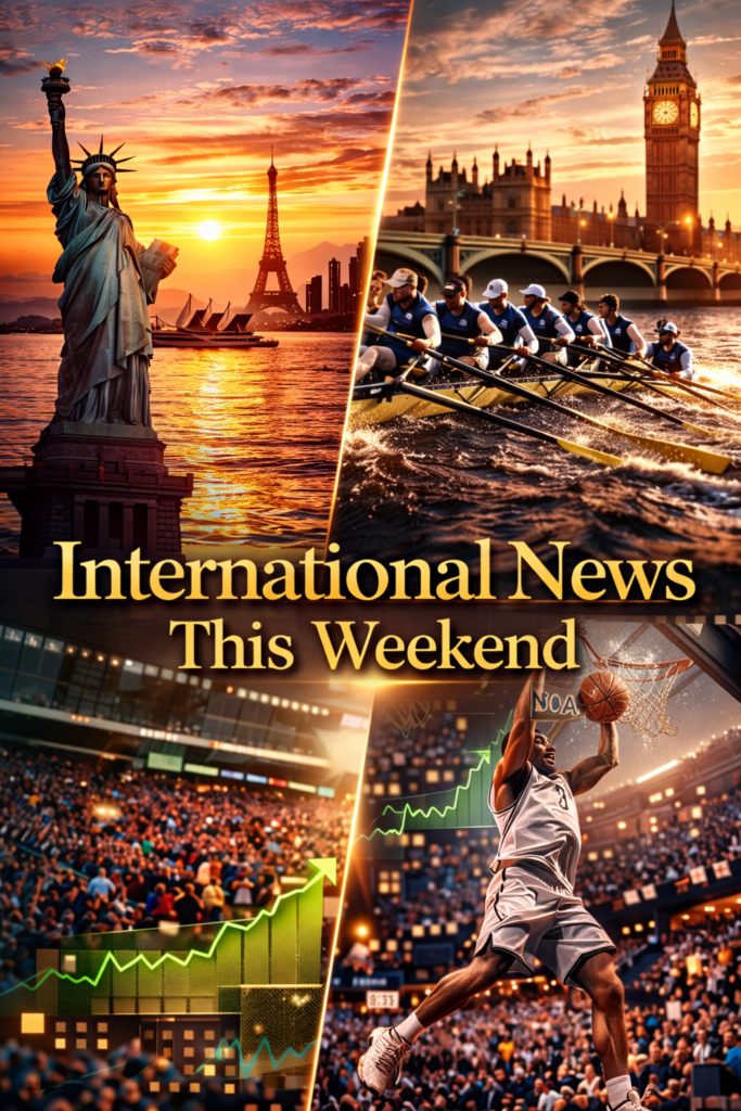 international news this weekend